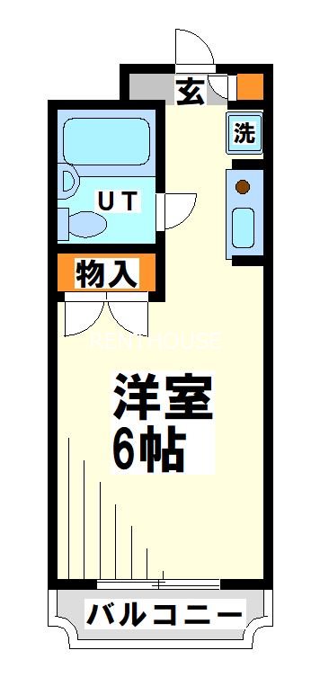 ホープ調布【電気通信大学受験生事前予約可能物件】 間取り