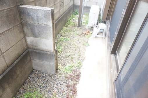 恵愛荘   ベランダ