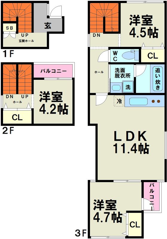 （仮）GOHONGI PROJECT  間取り図