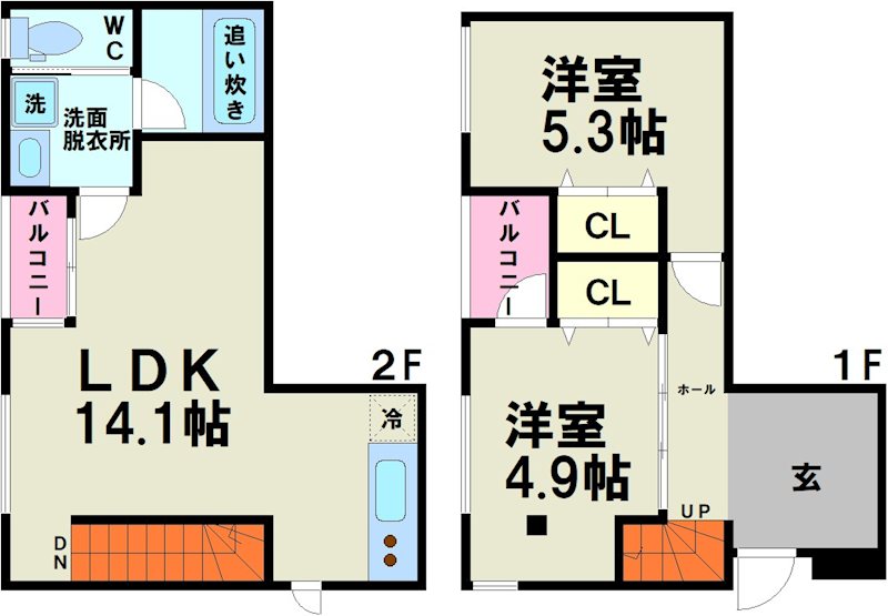 （仮）GOHONGI PROJECT  間取り図