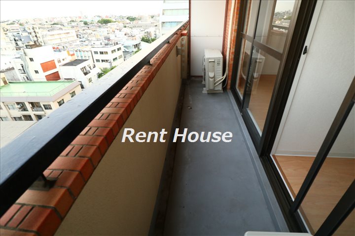 ライオンズマンション初台  ベランダ