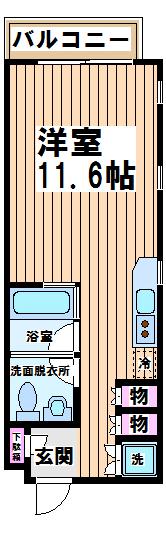 グレースコート府中 間取り