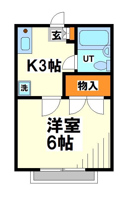 ハウスエイティエイト    間取り
