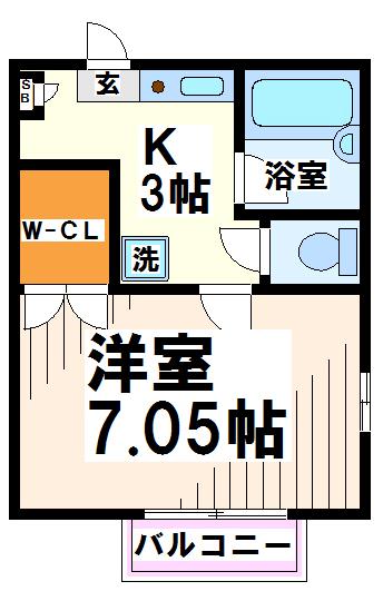 フイユルージュ　当社管理物件   間取り