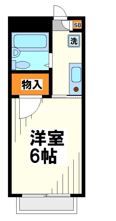 フリューゲルハイム  間取り