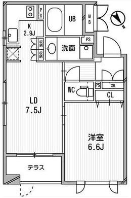 クリオ渋谷ラモード 間取り
