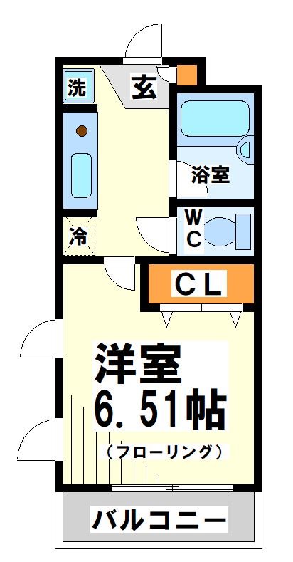 ボンファゼ―ル多摩川【当社管理物件】  間取り