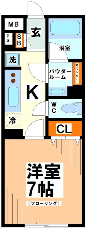 CREAL premier笹塚（クリアルプレミア笹塚） 間取り