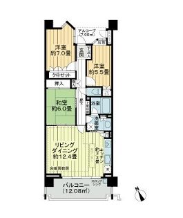 ジオステージ  間取り