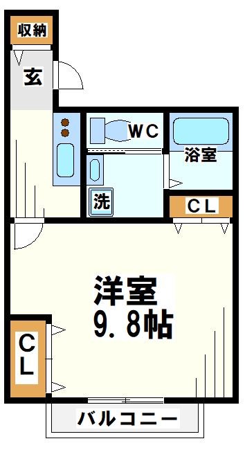メゾンドラパン   間取り