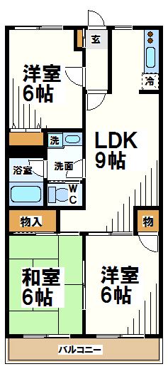 カーサエミネンス  間取り