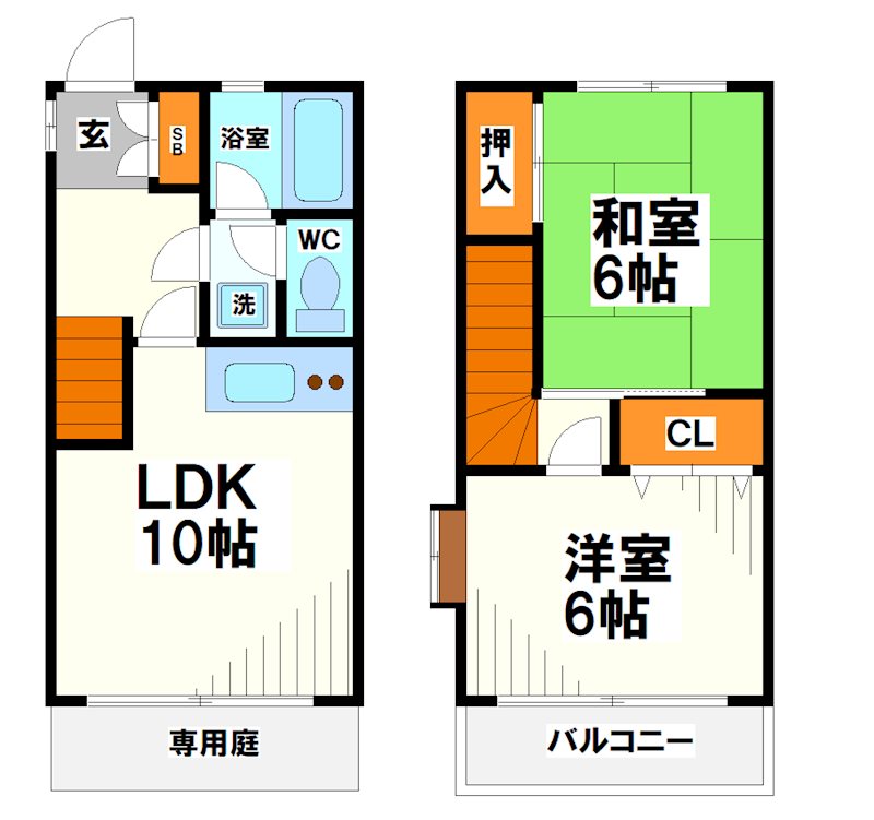 サンソアラD   間取り