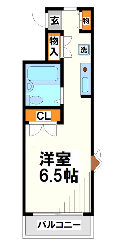 カーサ白糸台  間取り