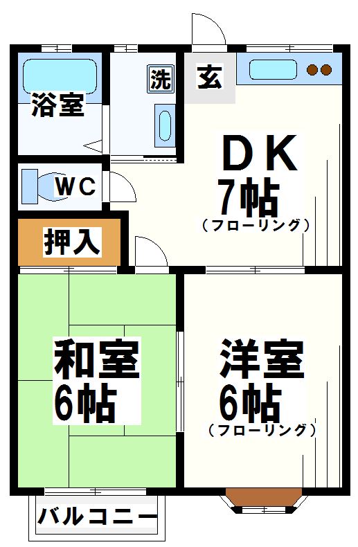 サンロリアン 間取り