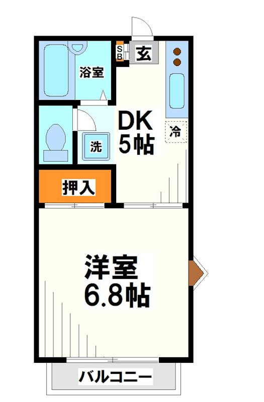 カサアレグレ  間取り