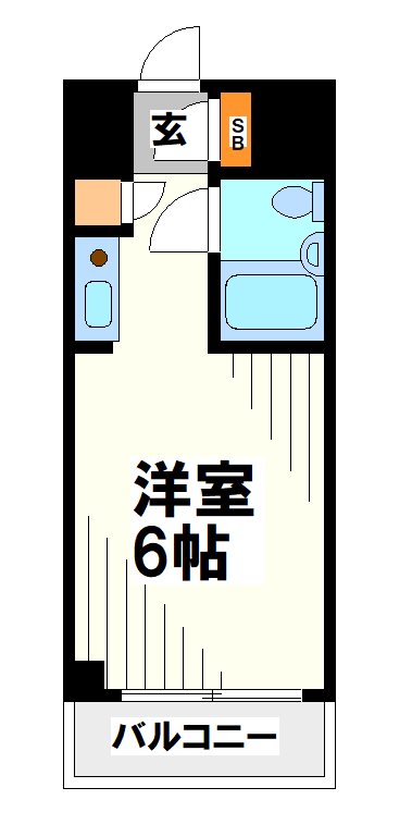 モンレーヴ調布  間取り図