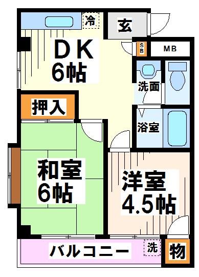 アベニュー邑乃 間取り図