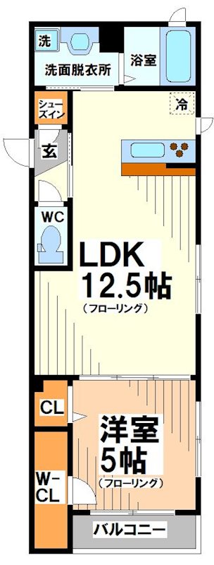 エルミタージュ桜上水 間取り