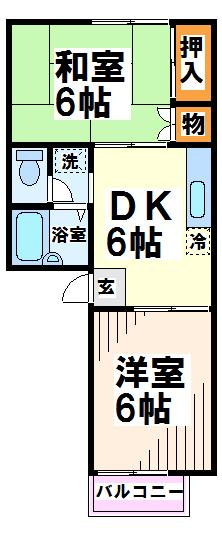 マ・メゾン 　当社管理物件 間取り