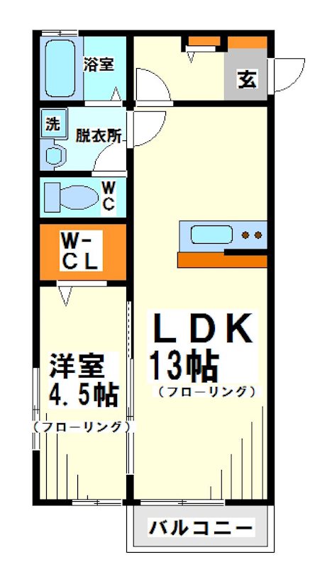 ラテール・ブリエ    間取り