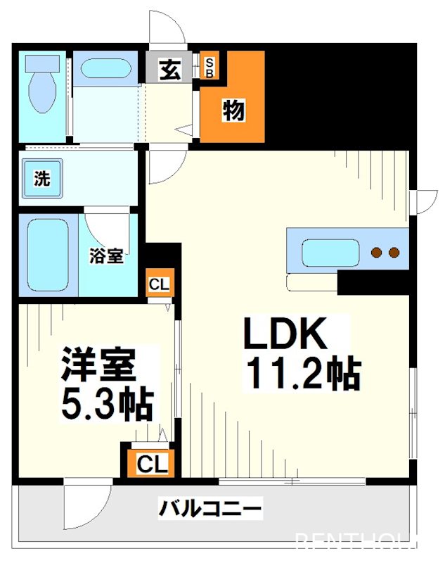 エーケーヒルズ  間取り