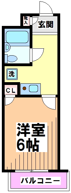 リシェス明大前 間取り図