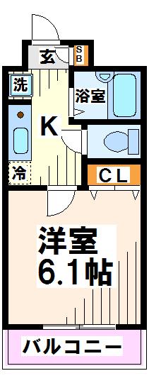 オランダ壱番館   間取り