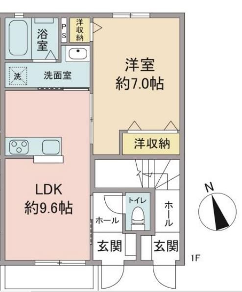 フリュイ白糸台 間取り