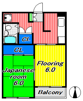 エクラン北沢   間取り