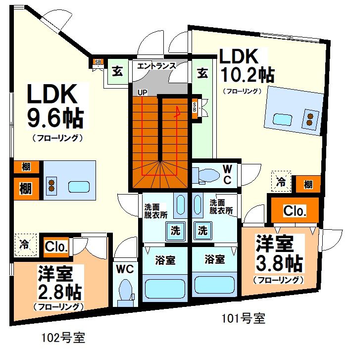 グランメゾン渋谷本町 間取り