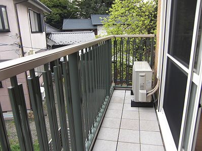 クレセントフラットI  ベランダ