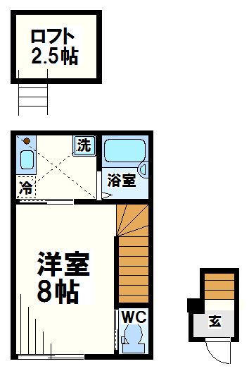 アートヒルズ国領町  間取り図