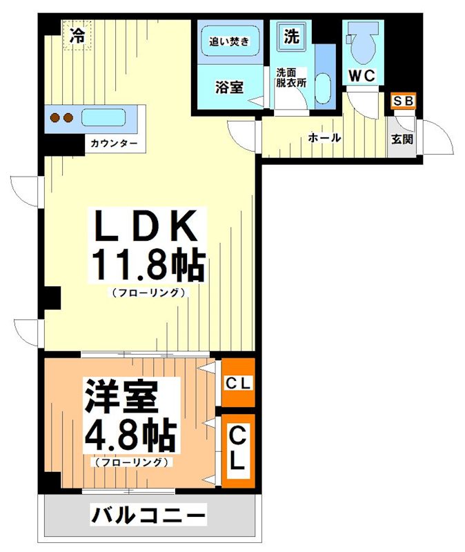 CLAIR COURT（クレールコート） 間取り