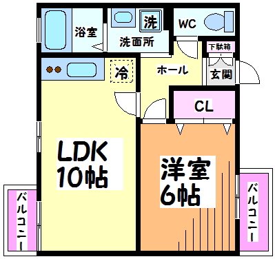 ソレイユ 間取り