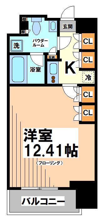 レジディア杉並方南町  間取り