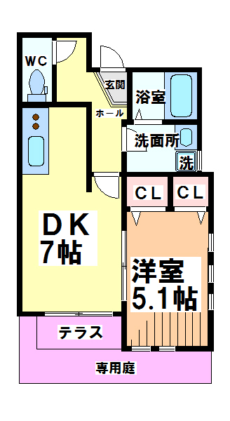 メゾンドピネド 間取り