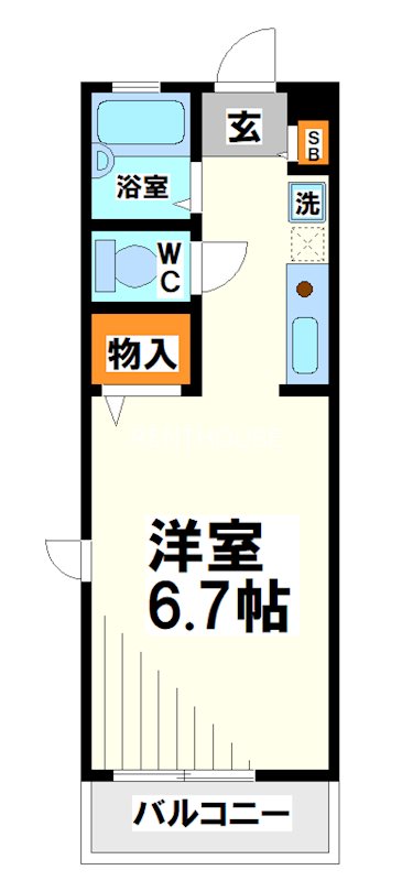 サニープレイス  間取り