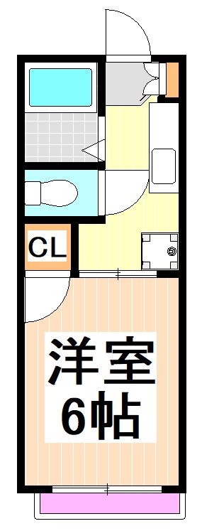 フローラ浜田山Ⅱ 間取り