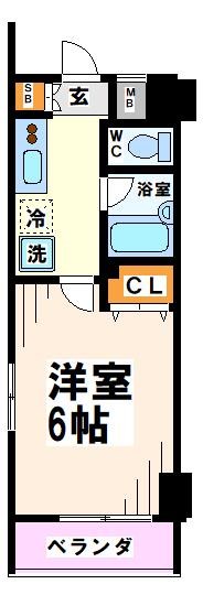 スパシエアルカーノ府中 間取り