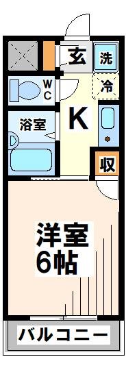 オランダ弐番館  間取り