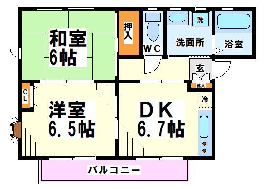 メゾンドゥプルミエール  間取り