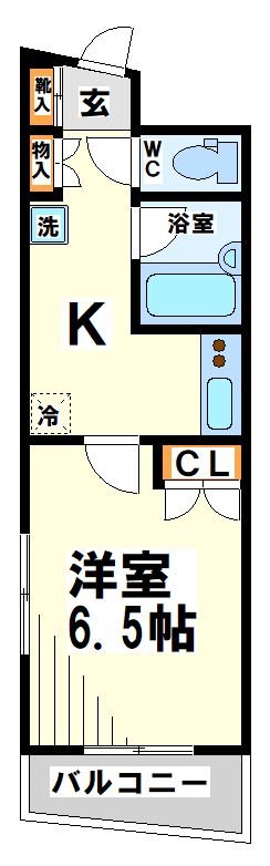 モンシャトーシーサー   間取り