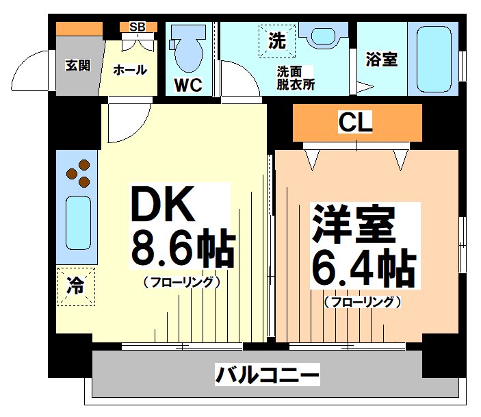 アルバーダ・Ｋ 間取り図
