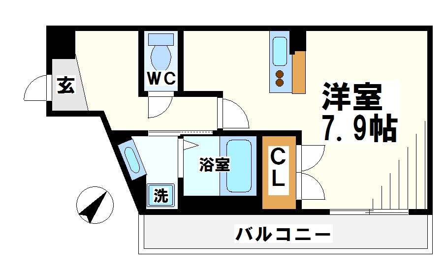 キングスコート  間取り