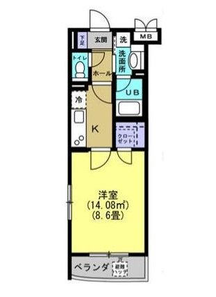 プランドール橋本 間取り