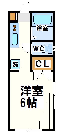 ロウエル調布  間取り図