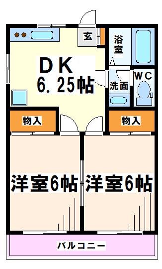 ミキコーポ 当社管理物件 間取り