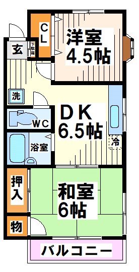 第2コーポエムユウ　当社管理物件  間取り