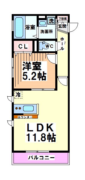 ビーバーダム赤堤  間取り