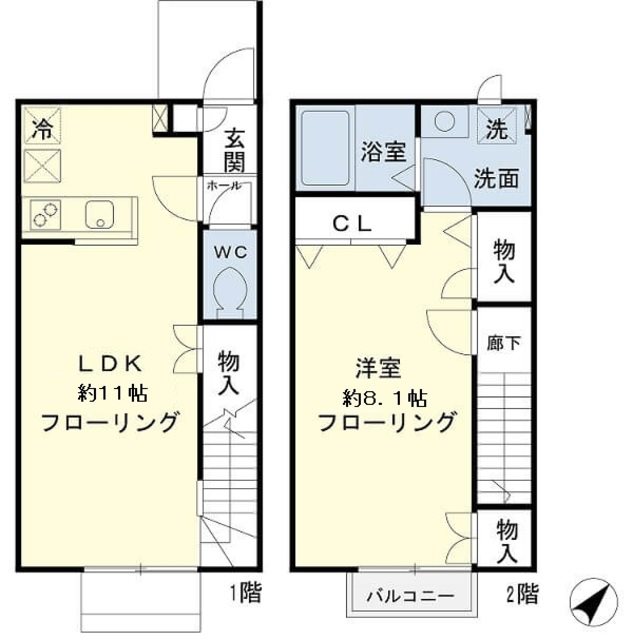 ヴィアレッタ上石原    間取り